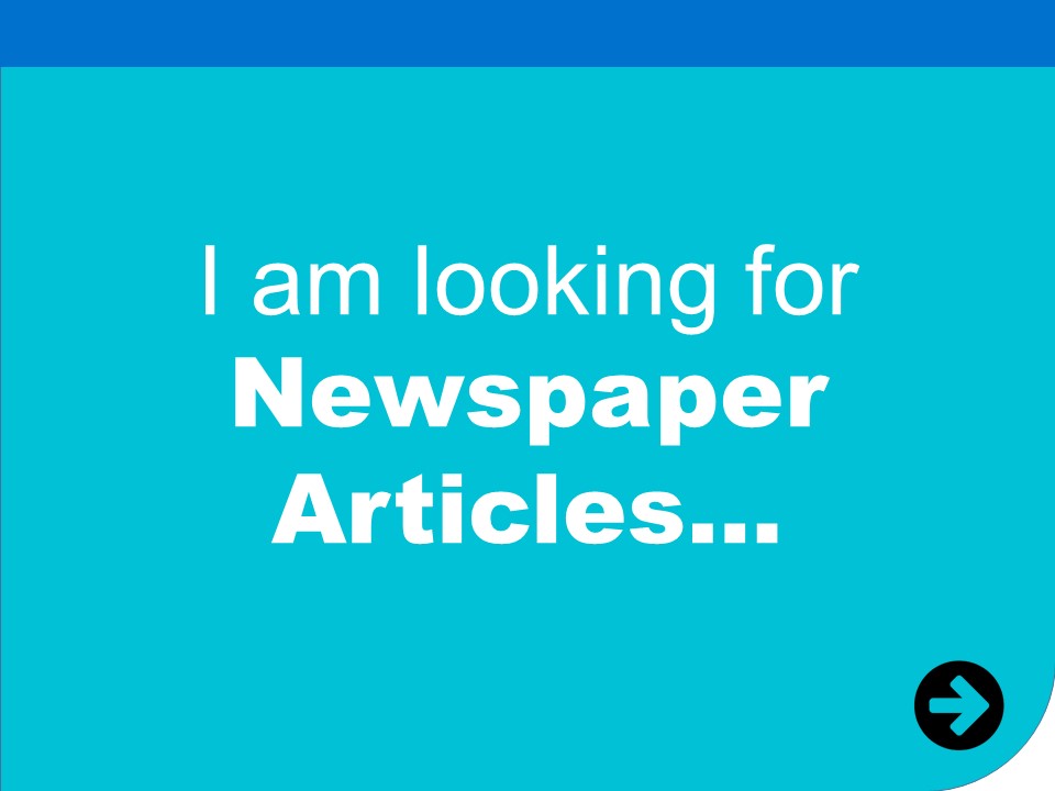 i am looking for newspaper articles