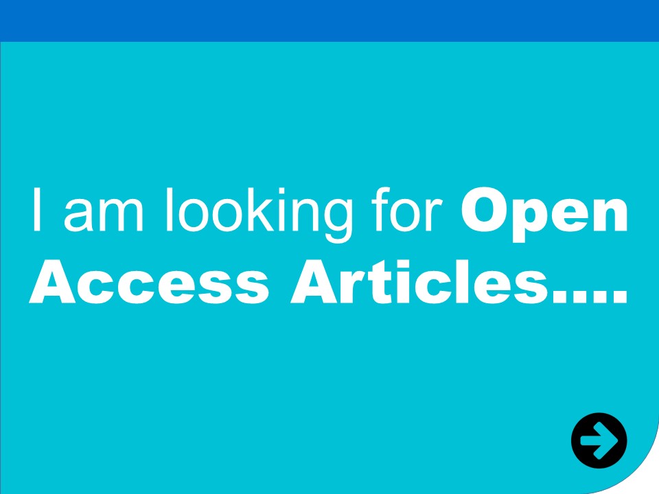 i am looking for open access articles