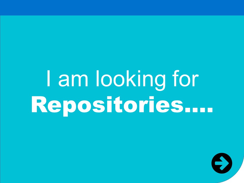 i am looking for repositories