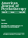 cover of American Journal of Psychotherapy