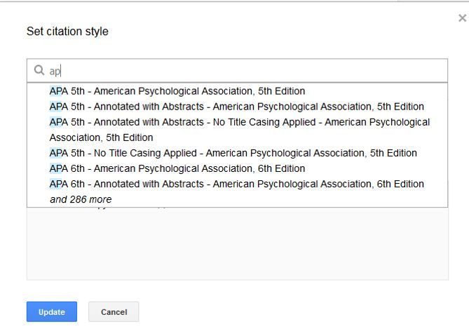 Google Docs ja RefWorks RefWorks Oppaat Guides at
