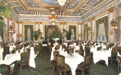Historical image of dining room