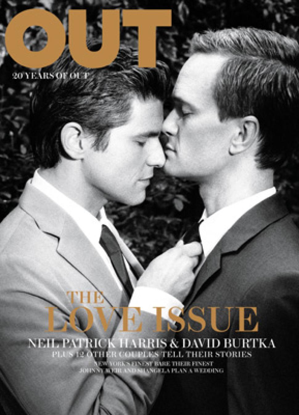 Cover of Out magazine
