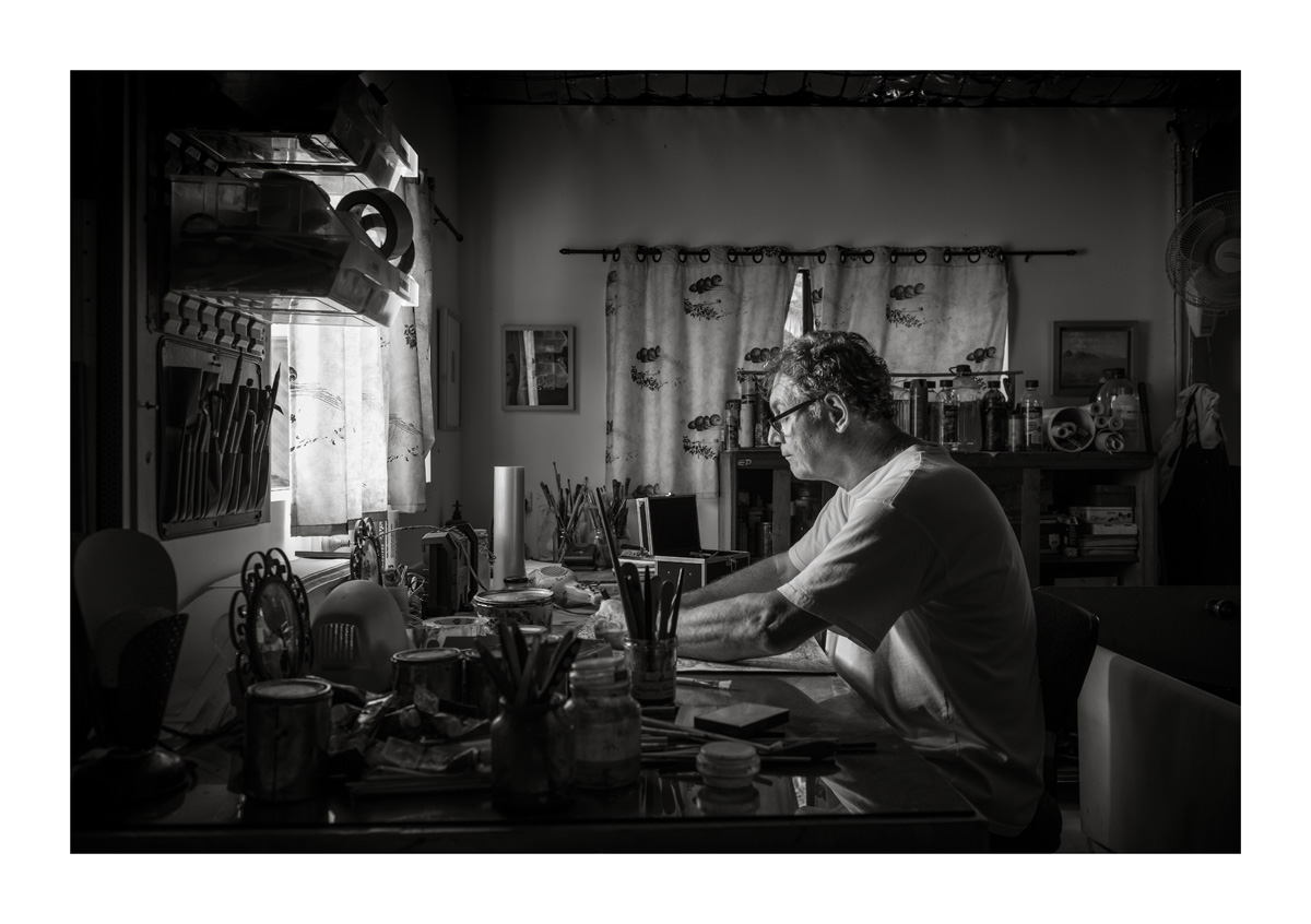 Ron McBurnie, by Michael Marzik