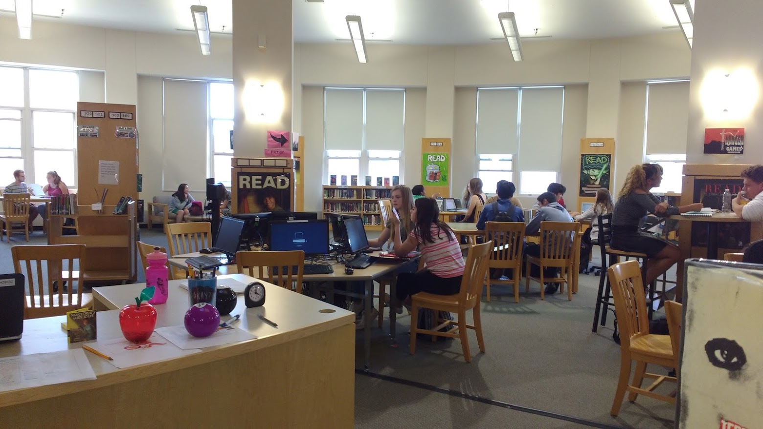 About the Library Ipswich High/Middle School Library Media Center