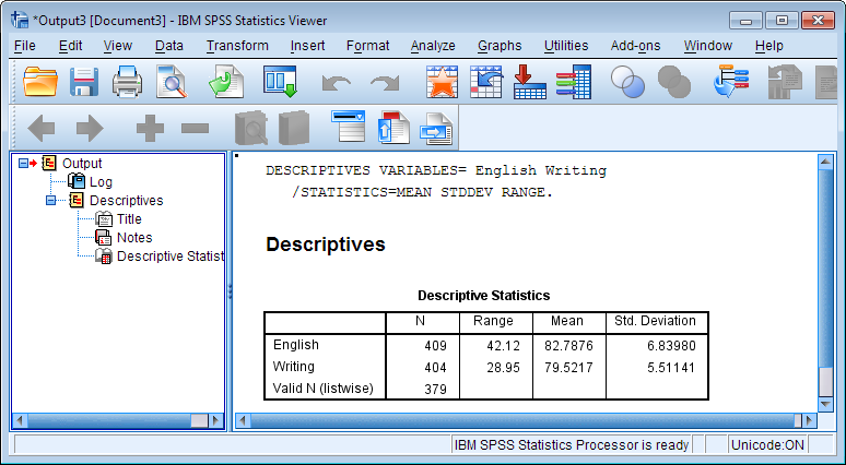 spss code sheet