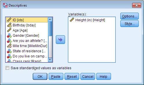 spss code to label new variable