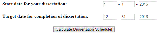 Dissertation calculator minnesota