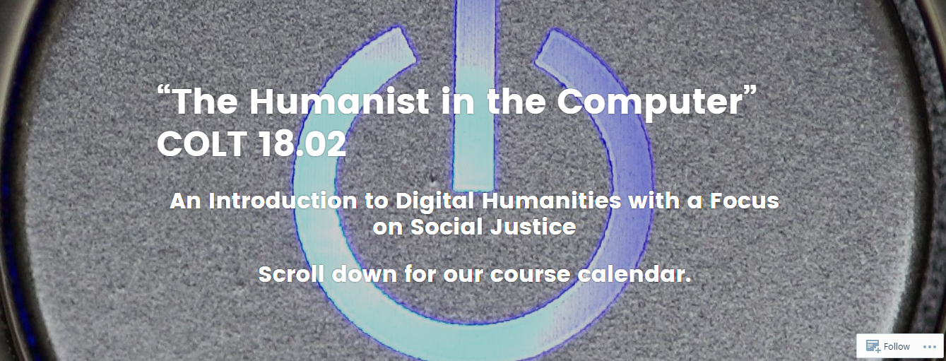 DH in the Classroom Digital Humanities and Digital Scholarship