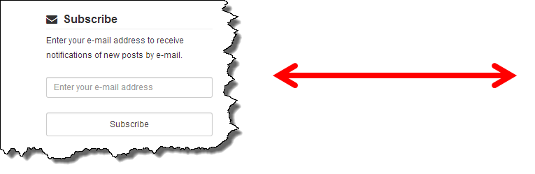 Image of the email subscription option for the VDOT Library e-Newsletter.