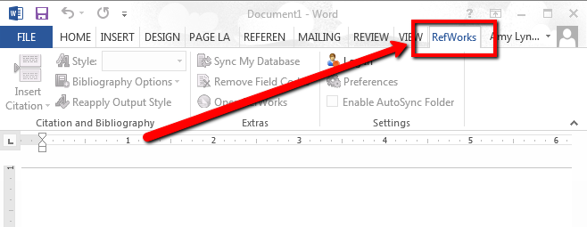 use refworks in word for mac