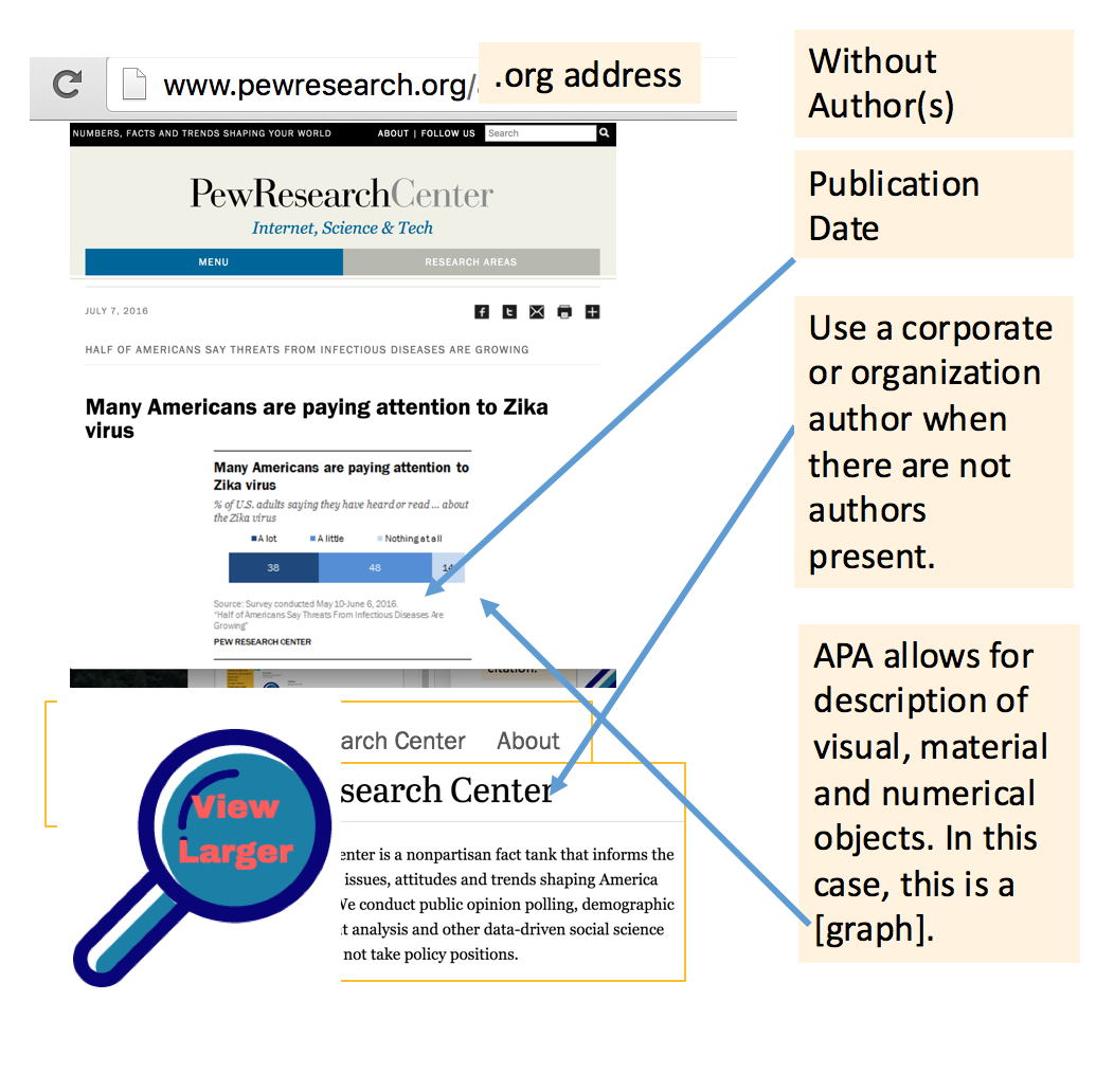 Explanation & Example APA Organization Explanation & Example APA Organization