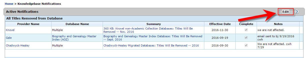 Knowledge base in Excel 