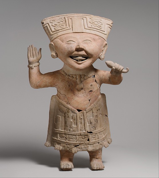 "Smiling" Figure from the collection of the Metropolitan Museum of Art