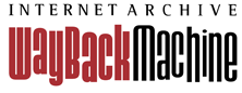 Internet Archive Way Back Machine