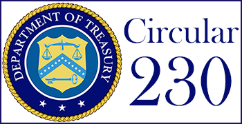 Treasury Department Circular 230