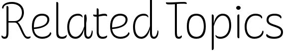 Header reads "Related Topics"