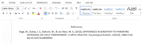 Some databases will provide a title in all caps