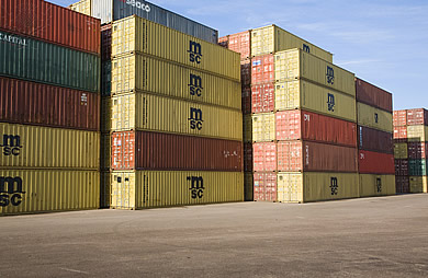 Containers, Port of Felixstowe, Suffolk, England. Photo. Encyclopædia Britannica ImageQuest. Web. 11 Feb 2015