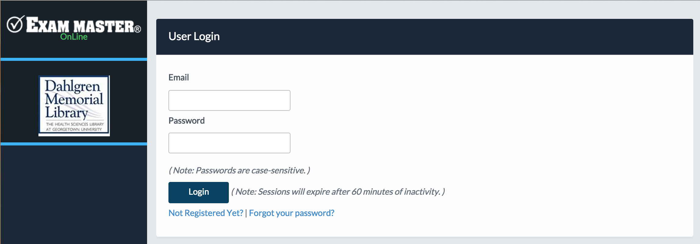 Exam Master Login Exam Master Login