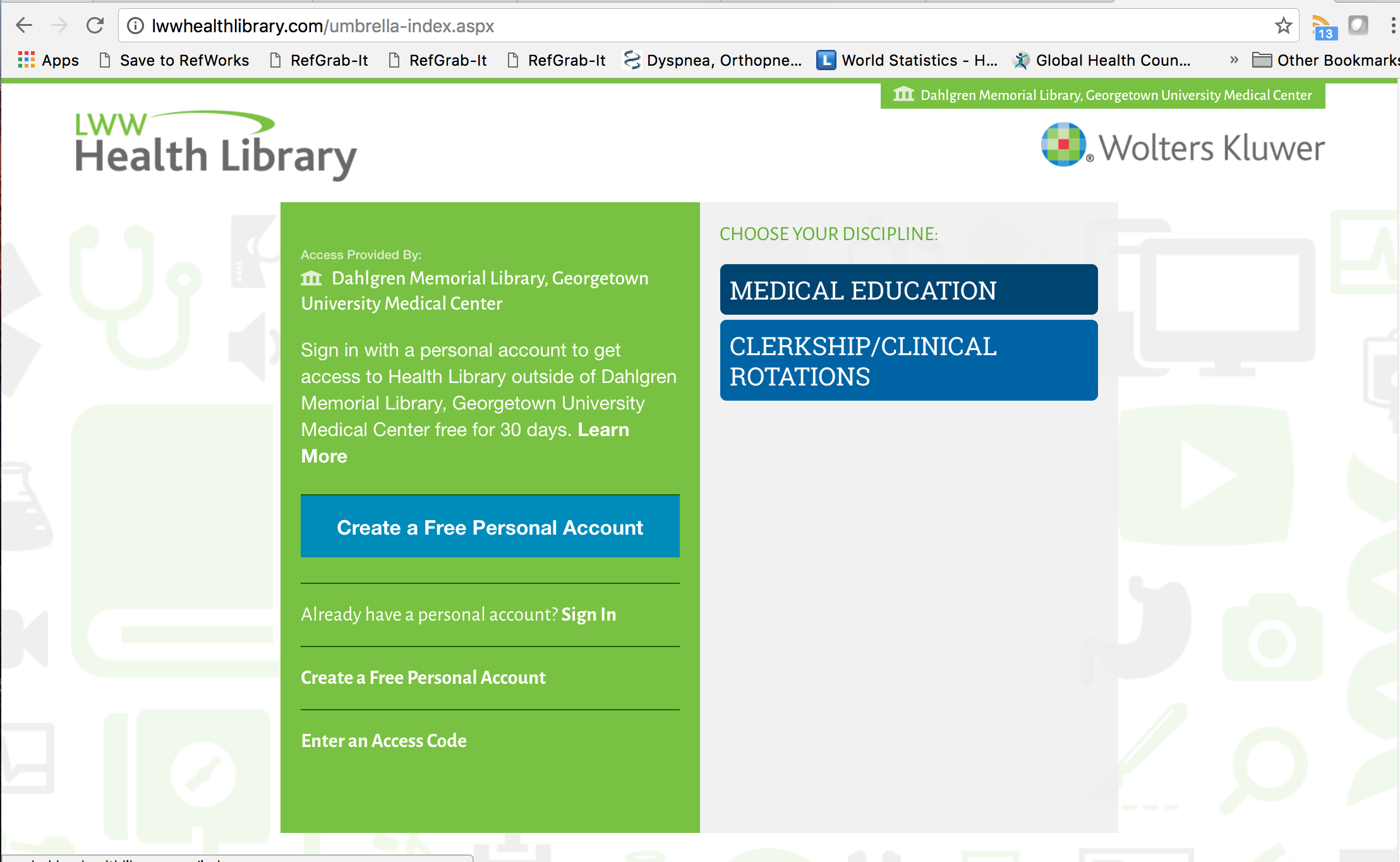 LWW Health Library eBooksReading and Using Guides at Dahlgren