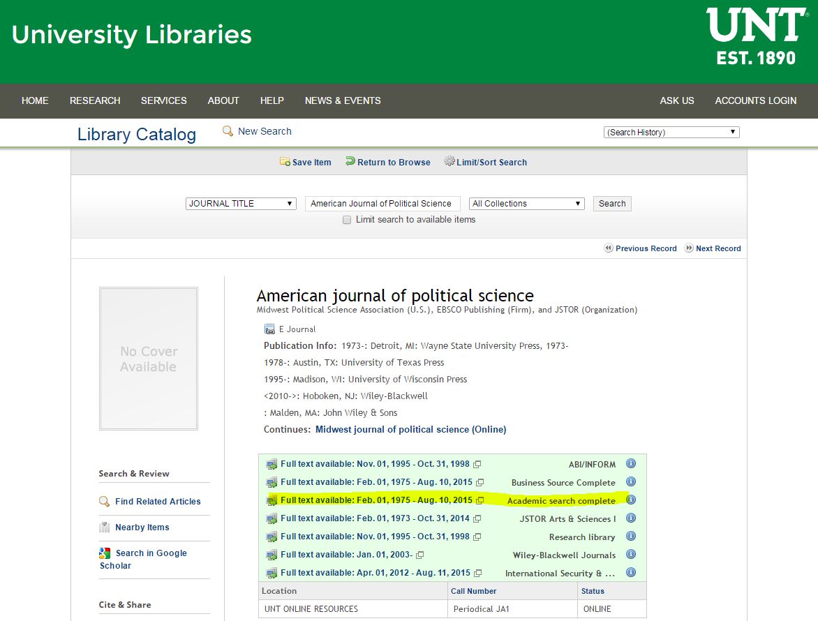 How to Find Articles &amp; Transcripts - PSCI 3160 Mass Media in 