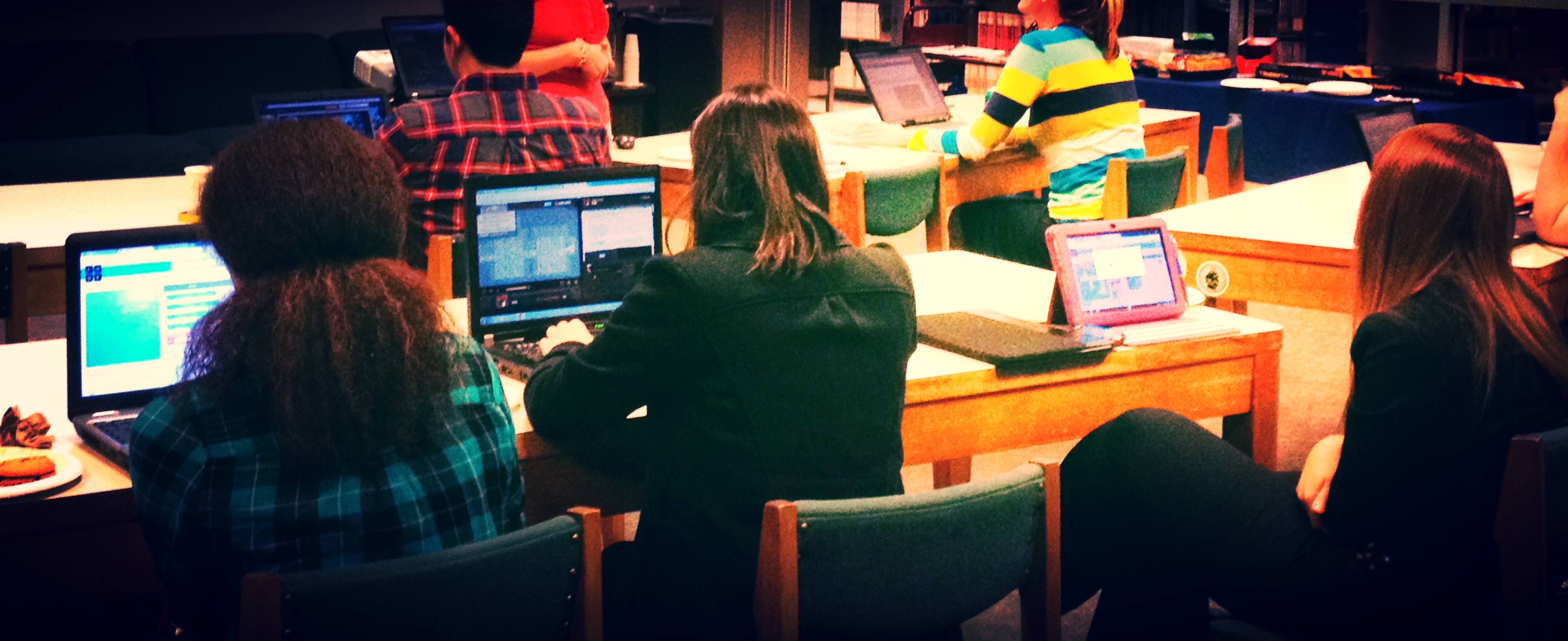 Hour of Code at HSU Library - 2014