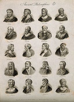 Ancient philosophers poster image