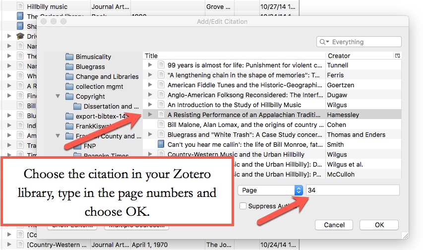 using zotero extension in word for mac