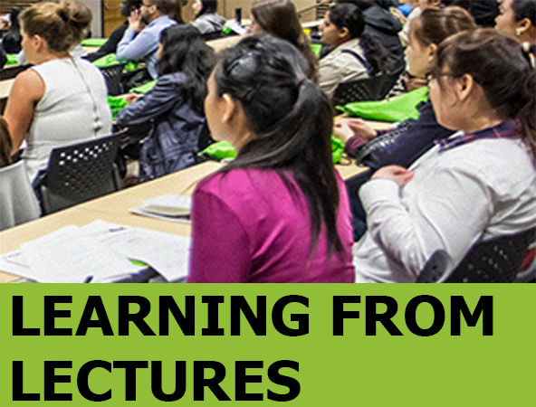 Image link to Learning from lectures guide