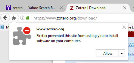 why is zotero chrome extention not working