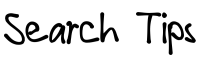 Search Tips