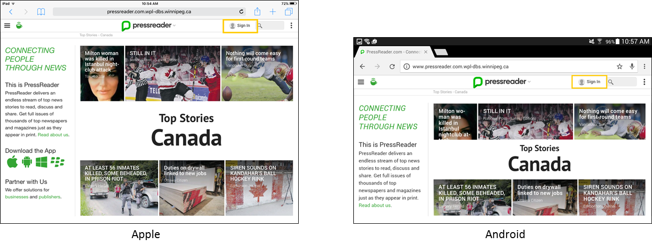 PRESSREADER SCARICA