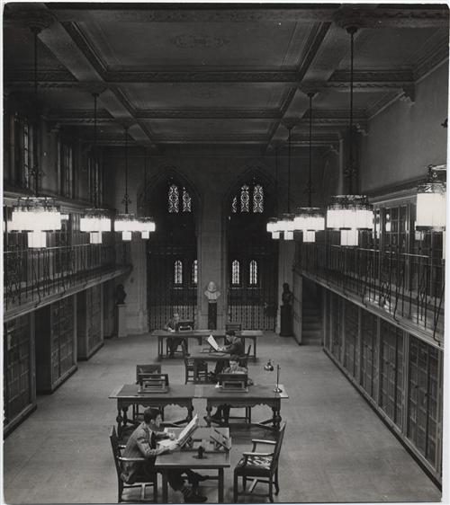 Sterling Memorial Library, Yale University, photographs, 1927-2003 (inclusive). Manuscripts & Archives, Yale University