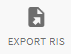 Screenshot of Export RIS button