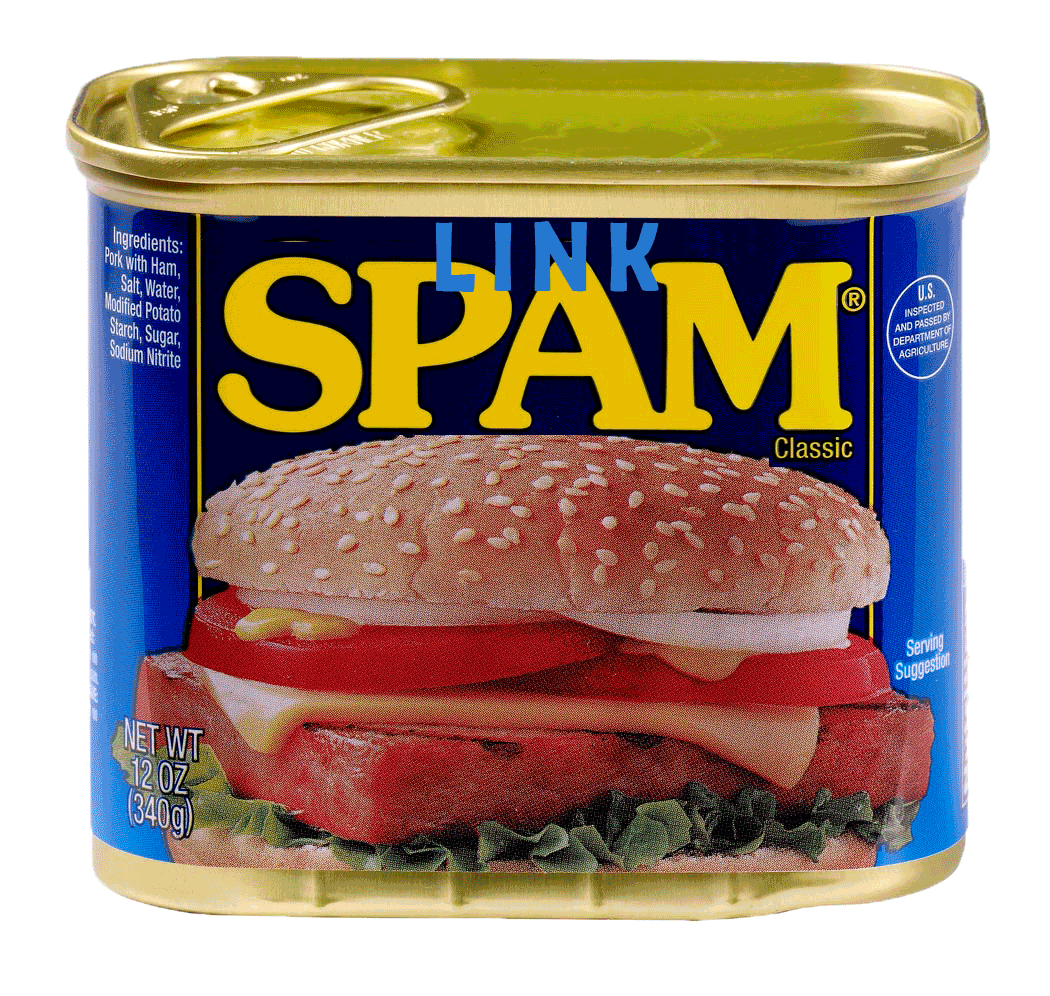 Link Spam. By Qwertyxp2000 - Own work, CC BY-SA 4.0, https://commons.wikimedia.org/w/index.php?curid=37340578