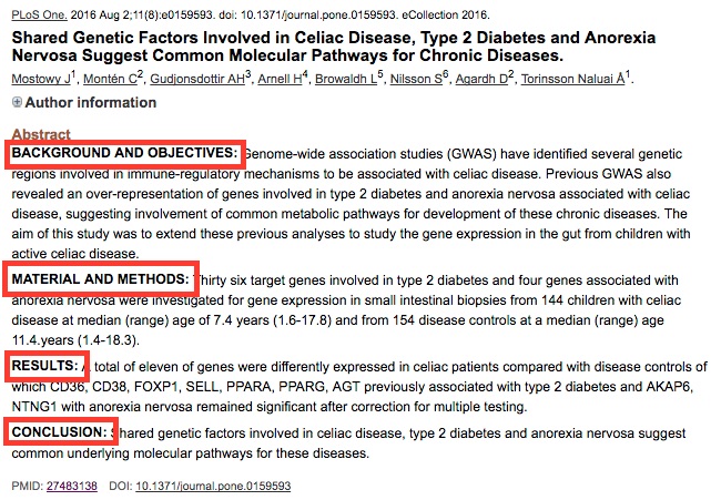 pubmed primary research articles