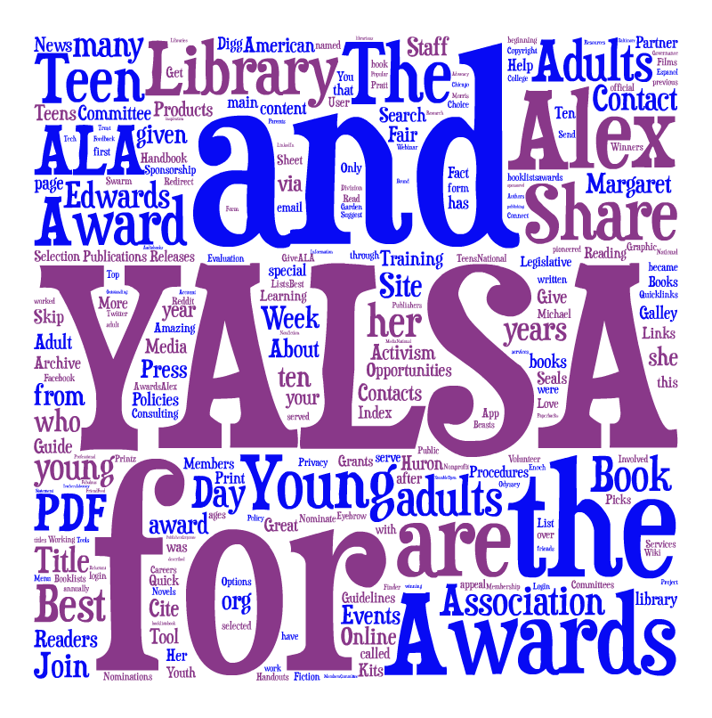 Alex Award Winning Children and Youth Book/Media LibGuides at Bowie