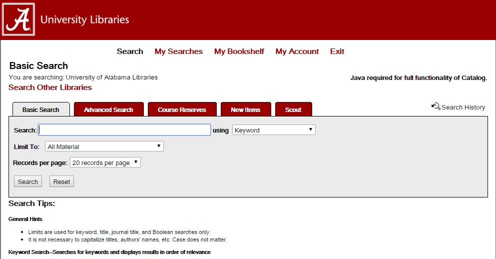 OneSearch Sources OneSearch User Guide Research Guides at