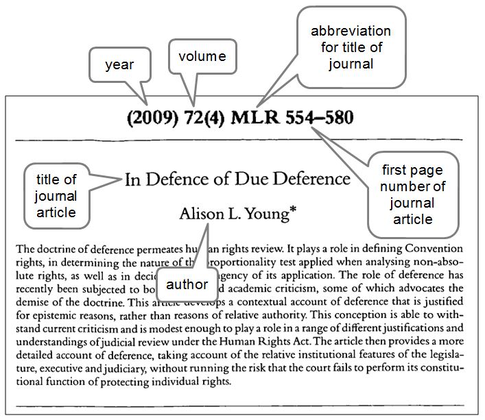 Journal Article Referencing UK EU Law LibGuides At Bournemouth 