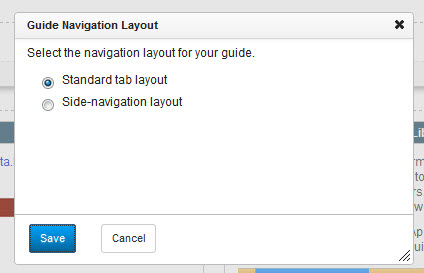 layout guide navigation best
