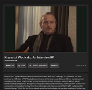 Krzysztof Wodiczko: An Interview