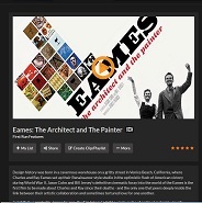 Eames: The Architect and The Painter.