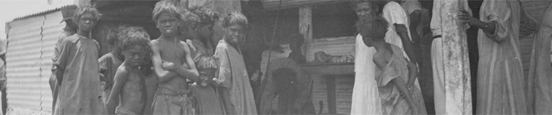 Children at Moore River Native Settlement