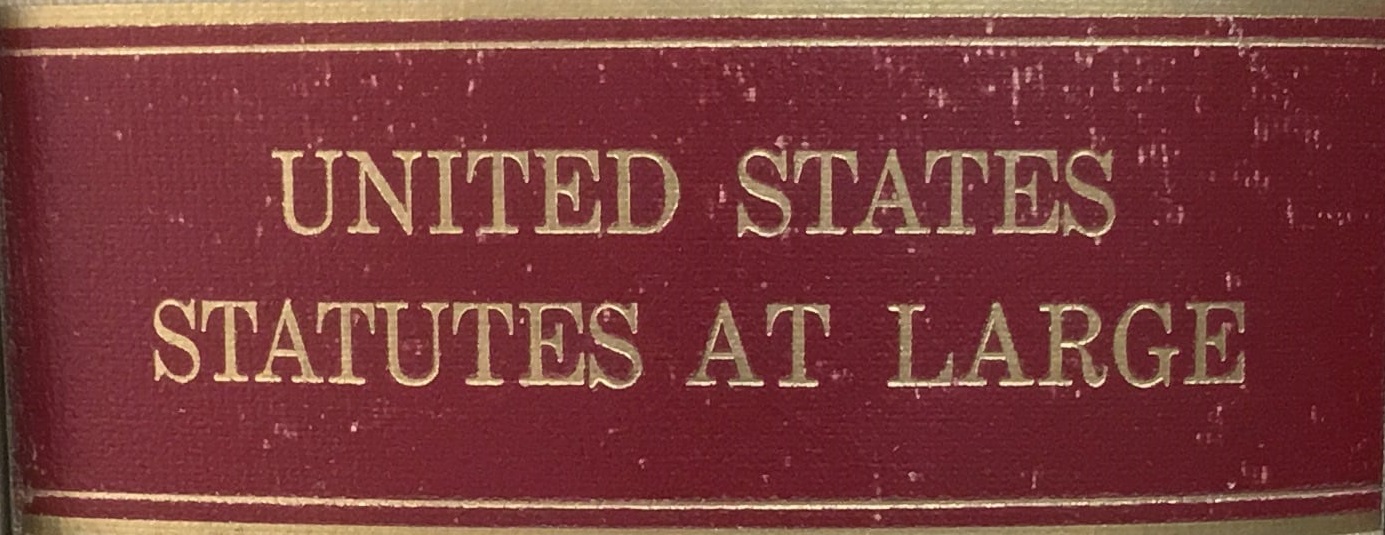 Home Statutes at Large LibGuides at Texas Tech University School of