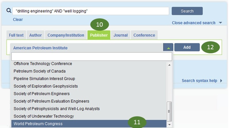 Advanced Search OnePetro Database Guide Guides At British 