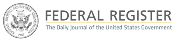 Federal Register.gov