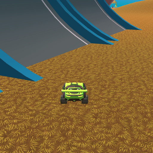 Cartoon Stunt Car Play