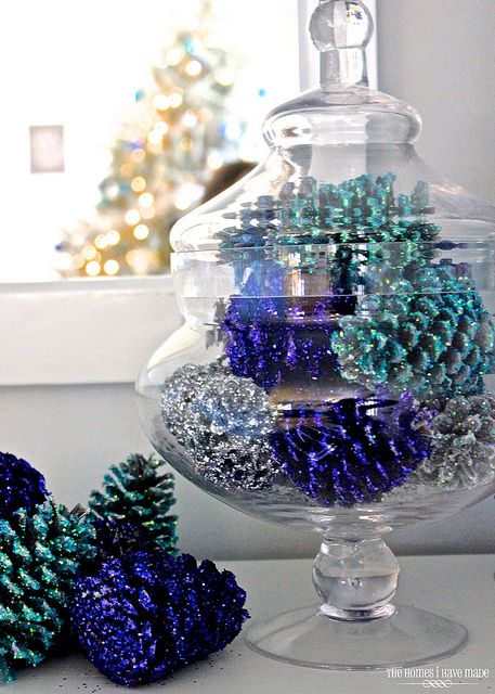 6. Pinecone Ornaments | Easy DIY Christmas Ideas | Life360 Tips