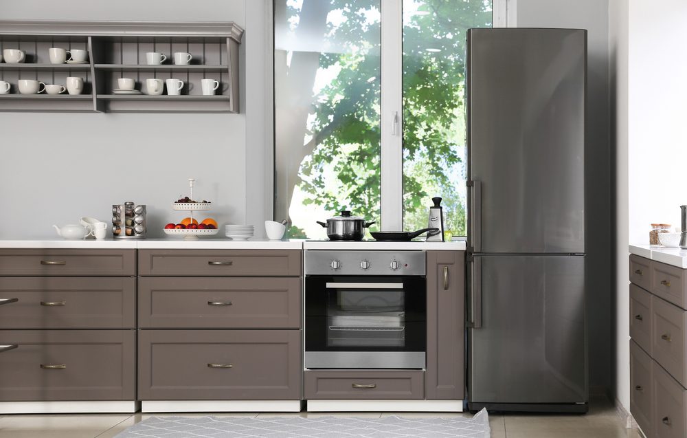 Use the space next to the fridge | 8 Kitchen Hacks to Save You Time | Life360 Tips